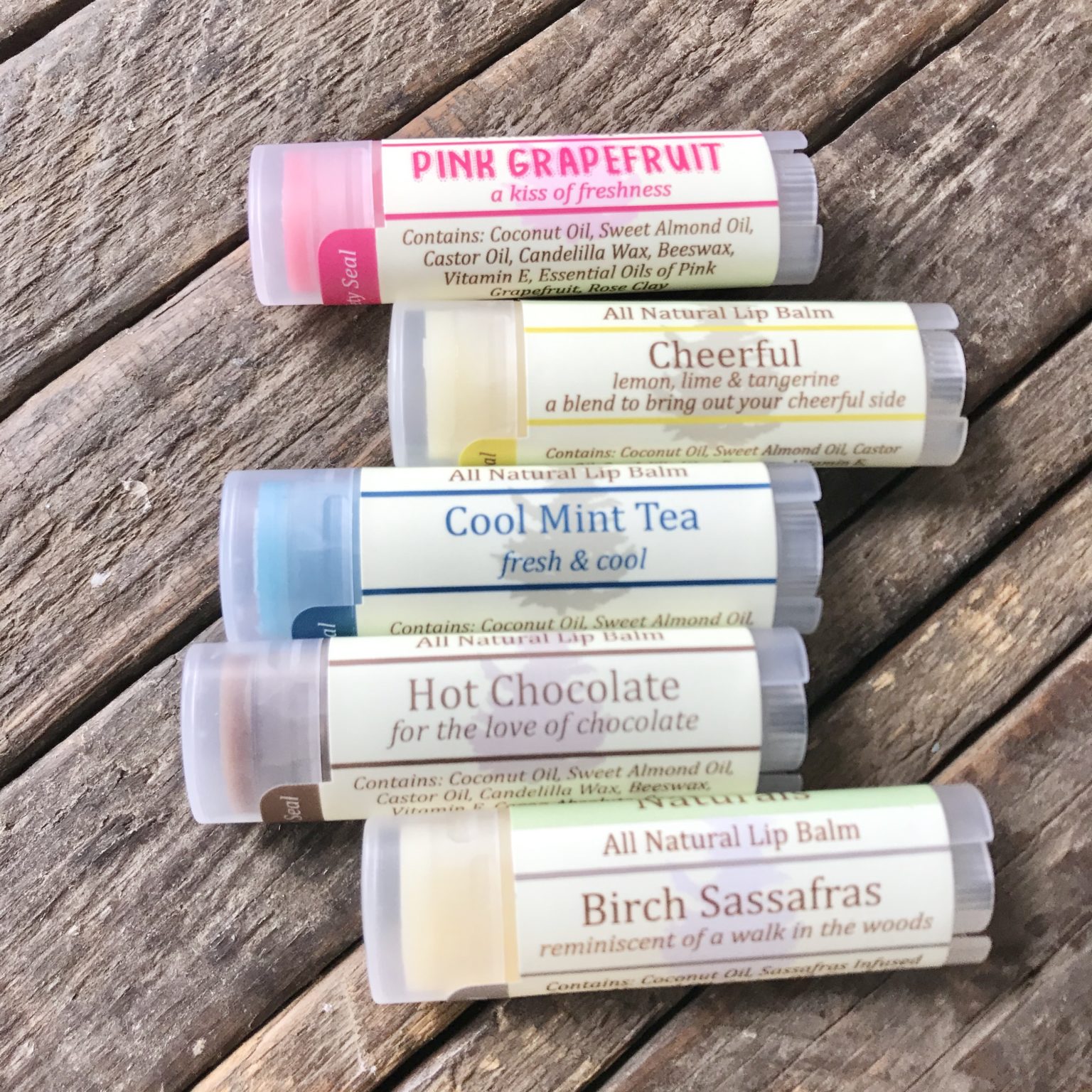 Lip Balm Classics – Shade Mountain Naturals