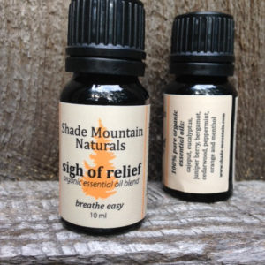 Sigh of Relief: Organic Essential Oil Blend