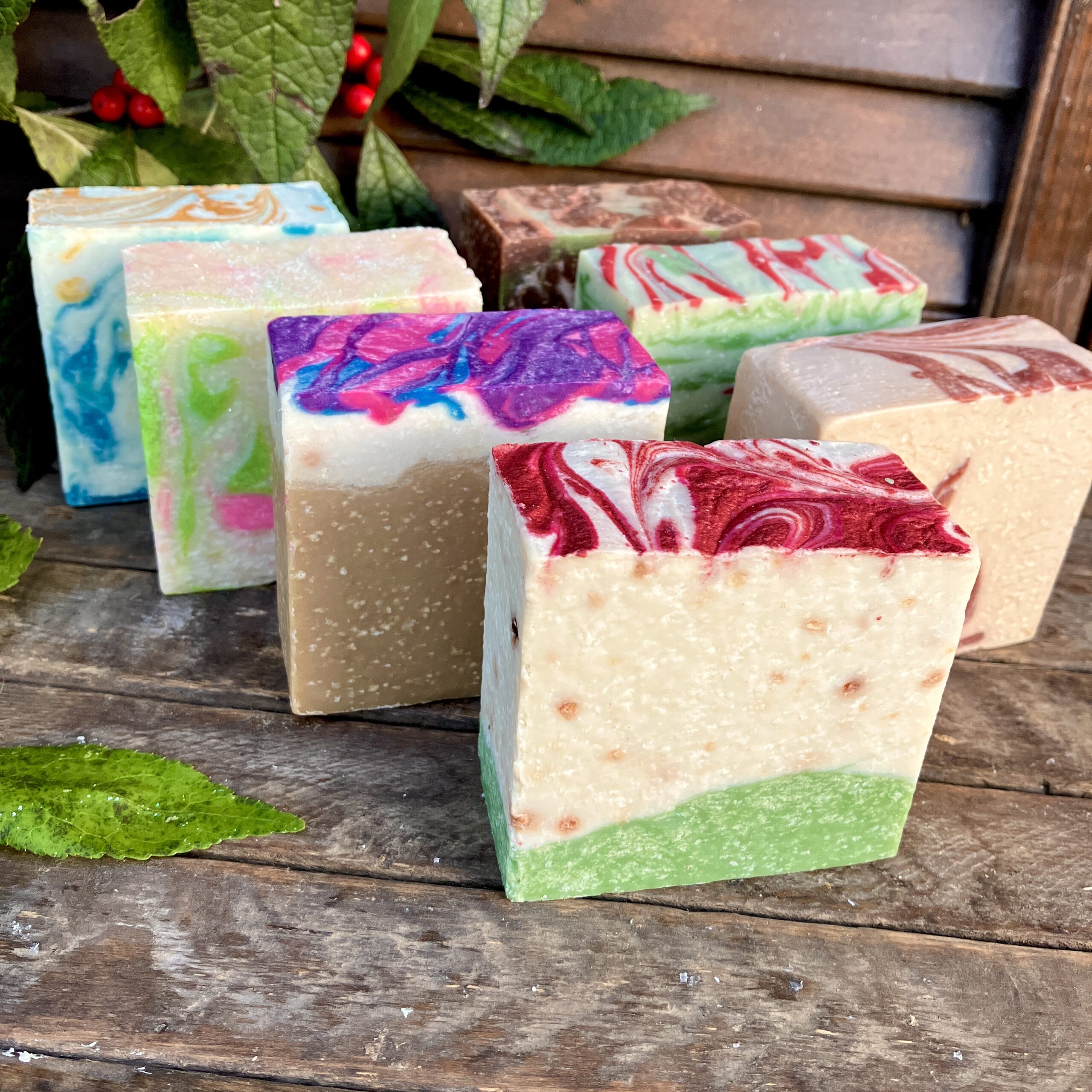 Seasonal Soap, Winter Scents – Shade Mountain Naturals