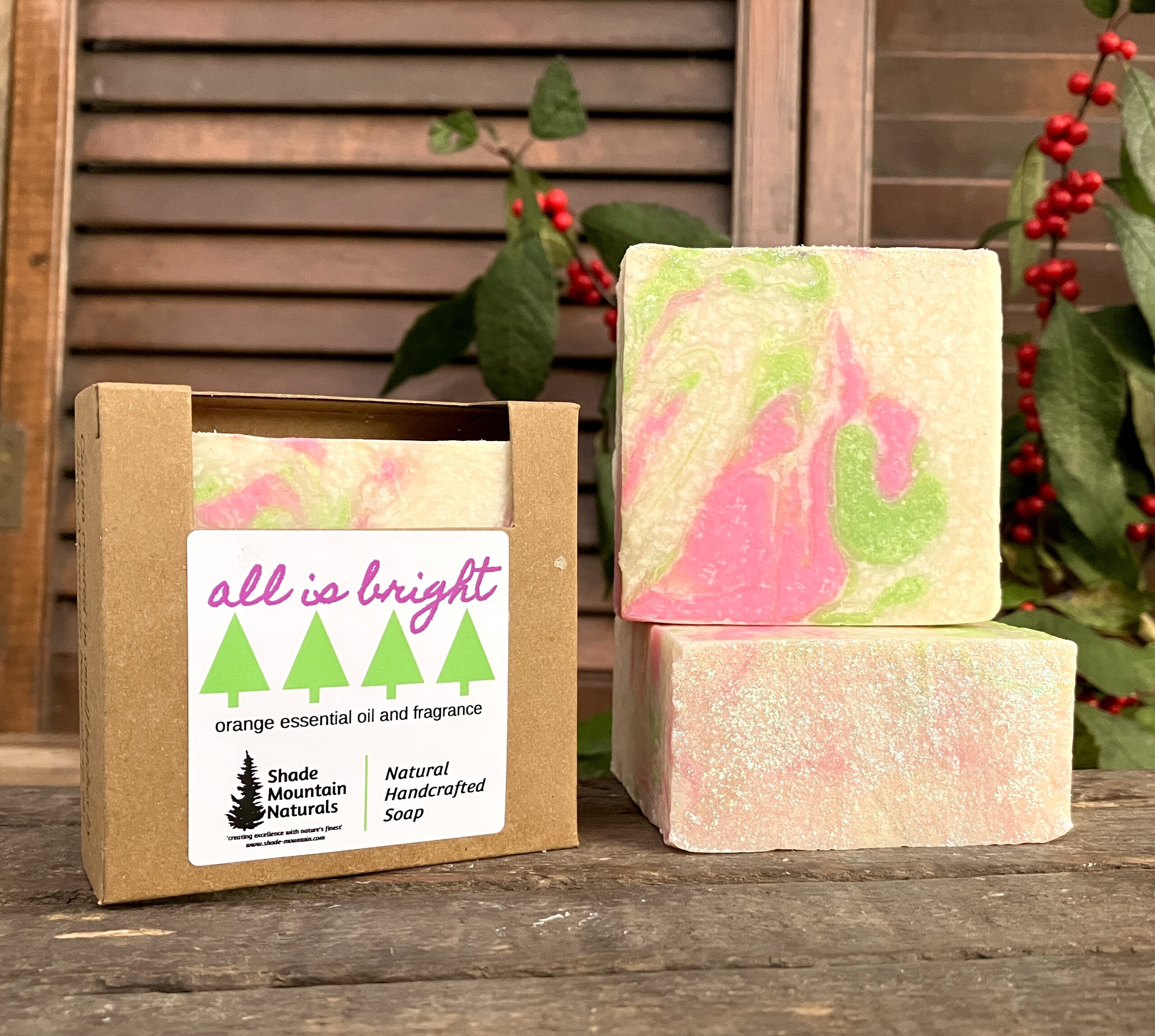 Seasonal Soap, Winter Scents – Shade Mountain Naturals