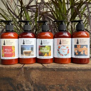 Aloe Vera Lotion, Fall Scents