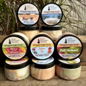 Whipped Sugar Scrub, Fall Scents