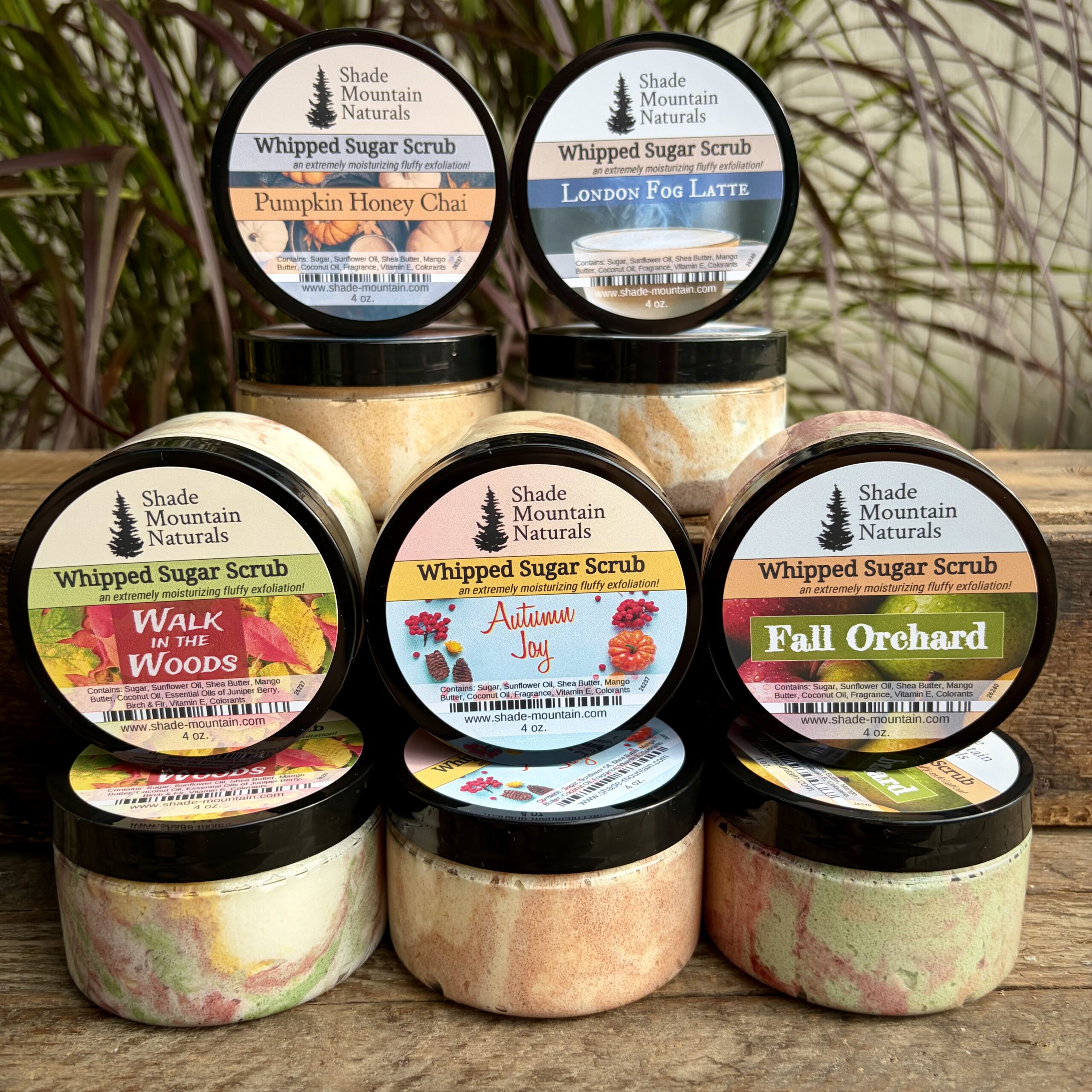 Whipped Sugar Scrub, Fall Scents