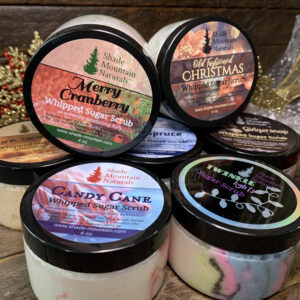 Whipped Sugar Scrub, Winter Scents