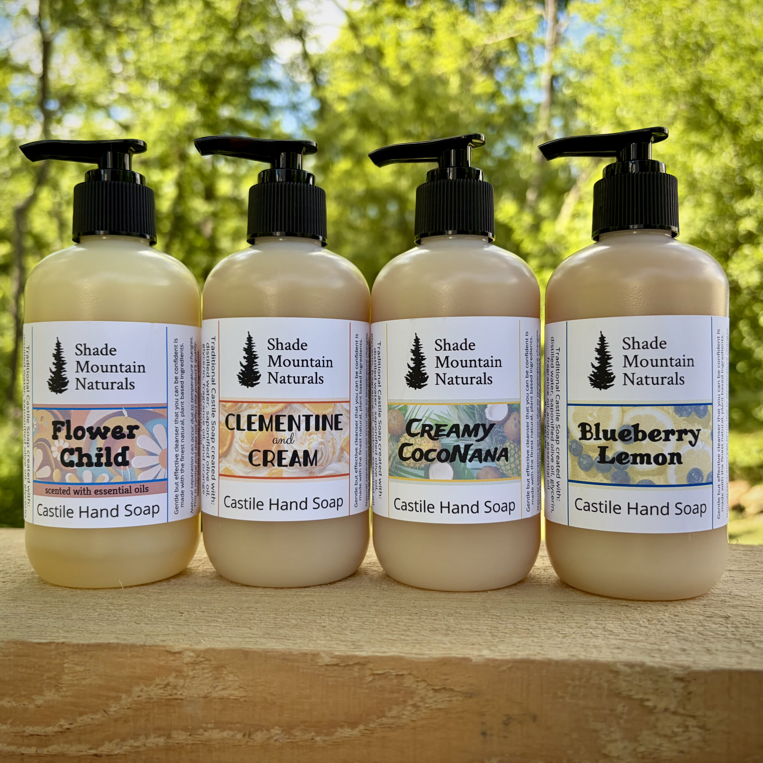Castile Hand & Body Soap, Summer Scents