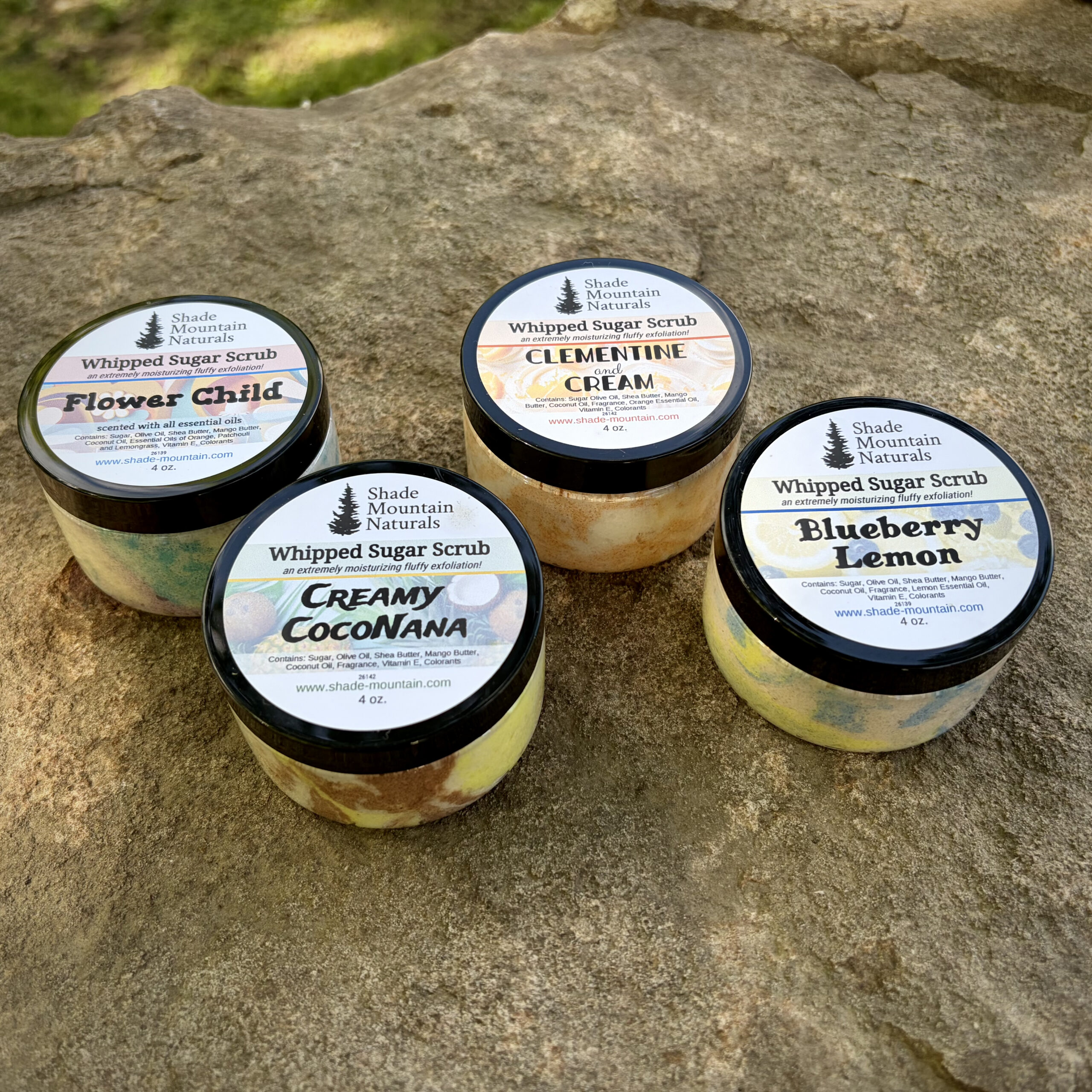 Whipped Sugar Scrub, Summer Scents
