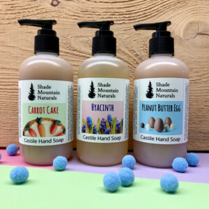 Castile Hand Soap, Spring Scents
